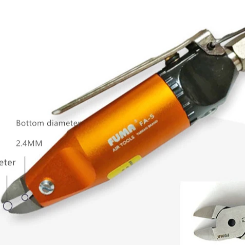 

Taiwan Fuma pneumatic scissors fa-5 pneumatic diagonal pliers iron copper plastic pneumatic scissors S2 F1 pneumatic scissors he