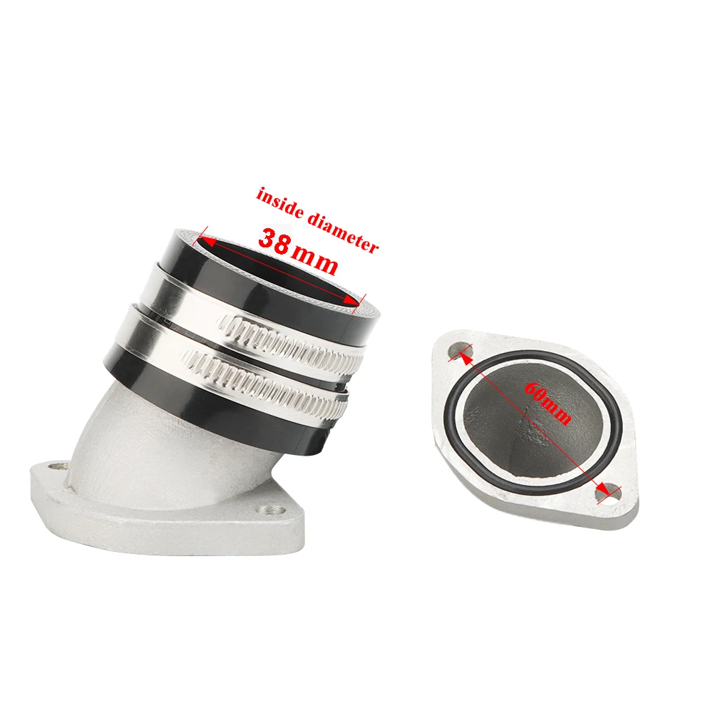 NIBBI мотоцикл Zongshen CB300RL двигатель с ЧПУ адаптер впускного коллектора PE карбюратор