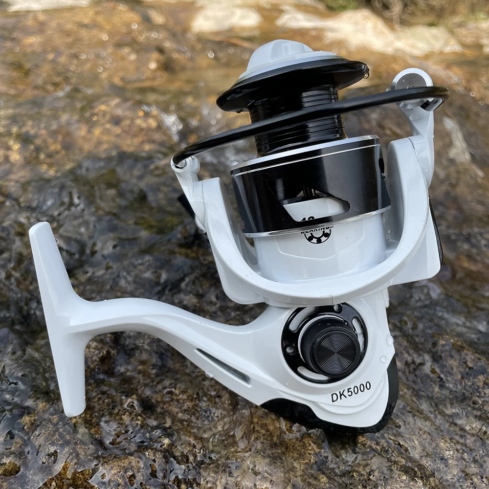 

GHOTDA Newest 5.2:1/5.1:1 Spinning Reel 2000-7000 Series Aluminium Spool Max Drag 10Kg Carp Fishing Reels Saltwater Fishing Coil