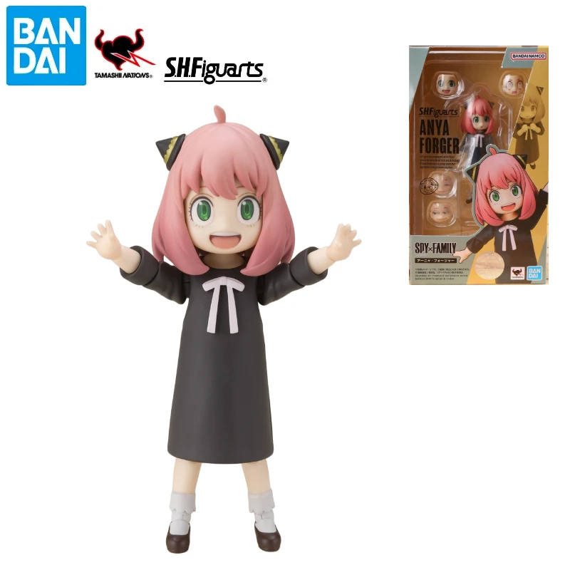 В наличии Новый Bandai SHF Spy Play House Series Ania Folger-Homewear-Action Figures Анимационная подарочная