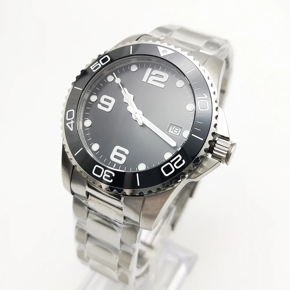 41MM lMen's Sports Automatic Mechanical Watch Japan NH35 Movement Rotating Bezel Luminous Clock