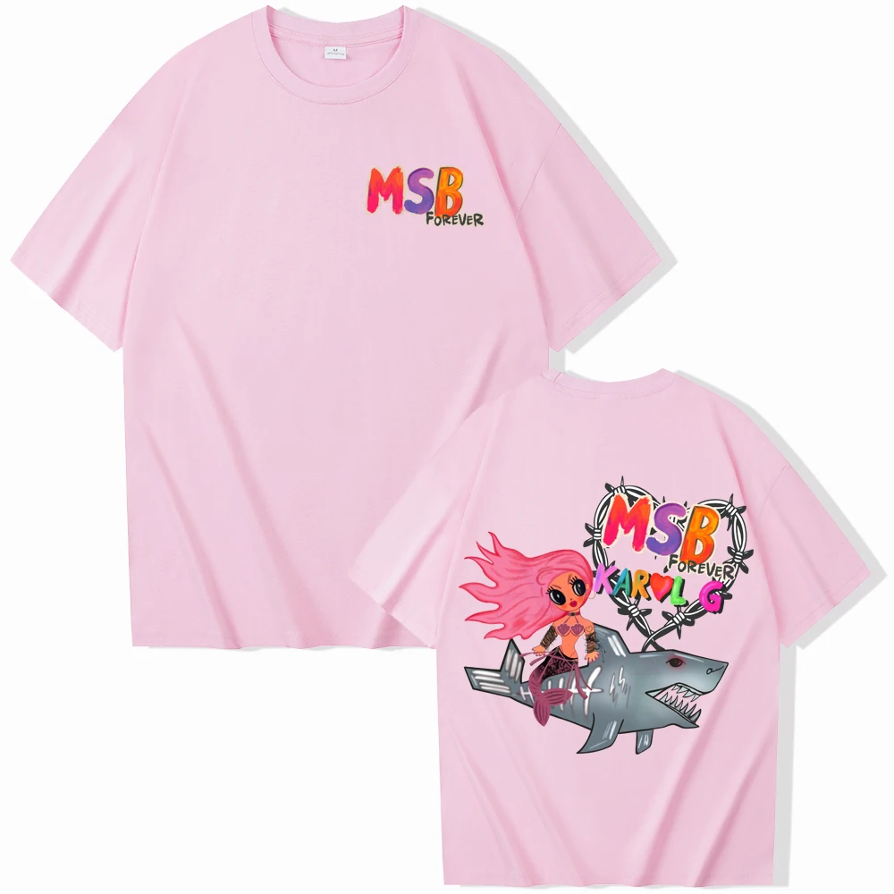Женская футболка Bichota Era Karol G MSB Forever Tour Shark (art.: 3920c8b08bebb) - 3920c8b08bebb