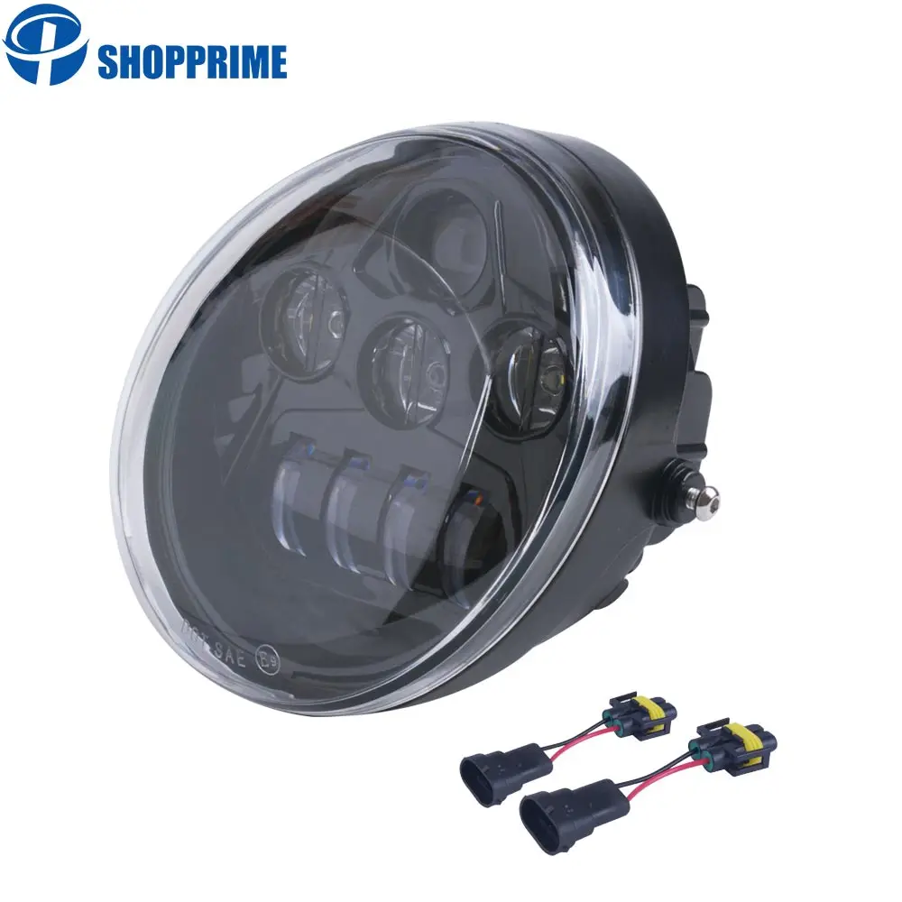

Для V Rod VRSCF VRSC VRSCR 2002-2017 для V rod 60w мотоциклетная фара с дальний/ближний свет Фара Moto
