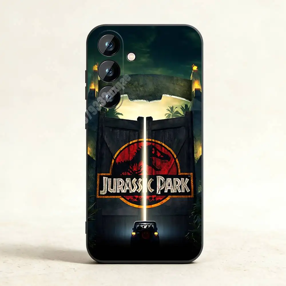Фото Чехол для телефона J-Jurassic Park-S с изображением динозавра для Samsung Galaxy A73 72 71 70 A53 52 41 40 A32 31 30 Note20 Note10 Note9 №2