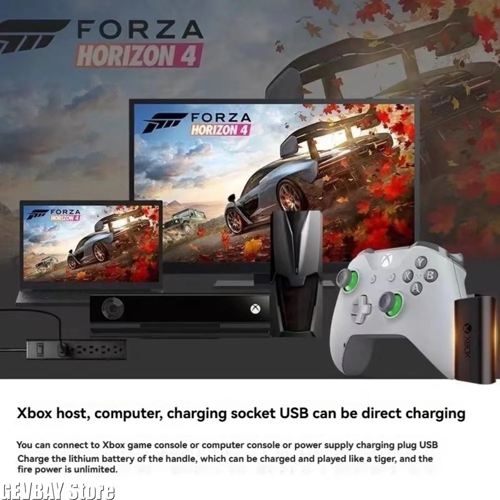 Фото НОВЫЙ беспроводной адаптер ONE S, совместимый с Xbox One/S/X/Elite/контроллером для Windows 10/8/7, простое соединение, 8 ручек №5