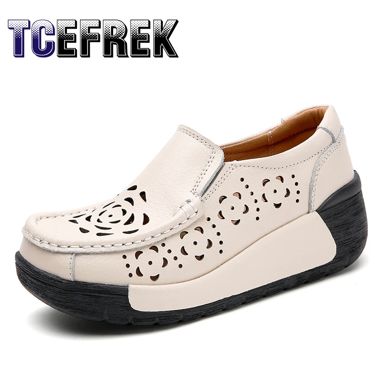 

Новинка, женские лоферы из коровьей кожи, осенняя женская обувь, женские кроссовки, женские мокасины, женская обувь на толстой подошве, слипоны