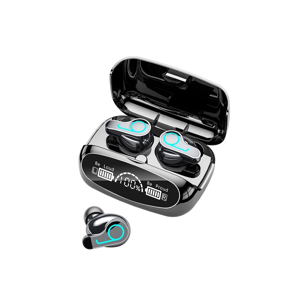 

Bluetooth-гарнитура M32B с сенсорным экраном, шумоподавлением и поддержкой Bluetooth 5,1