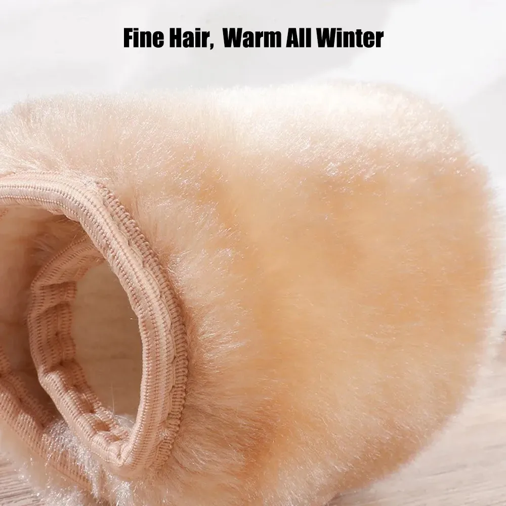 Keep Warm Heated Insoles for Children Feet Warm Insoles for Kids Winter Shoes Sole Imitation Rabbit Thicken Heating Shoe Pads