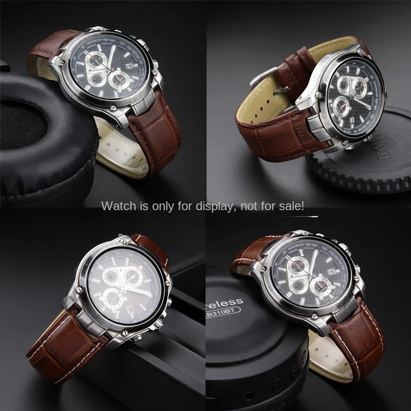 Ремешок для телефона кожаный ремешок Casio EF-524D-7A версия 5051 мужской сменный часов с