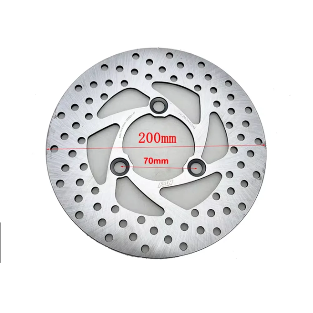 

Универсальный 200 мм 220 мм 7,0 шаг из нержавеющей стали мотоцикл скутер тормоз передние и задние диски для Yamaha Honda Kawasaki Suzuki