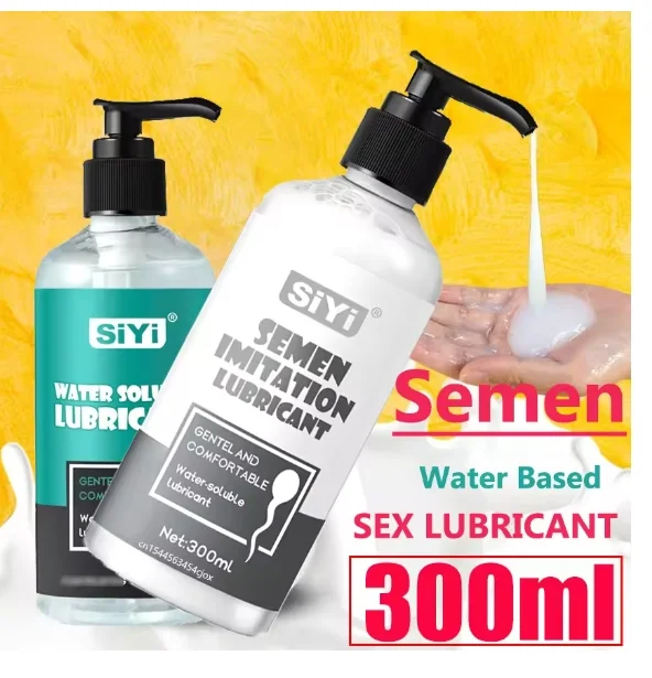 Анальная смазка для секса Смазка спермы на водной основе влагалища ложной Гей