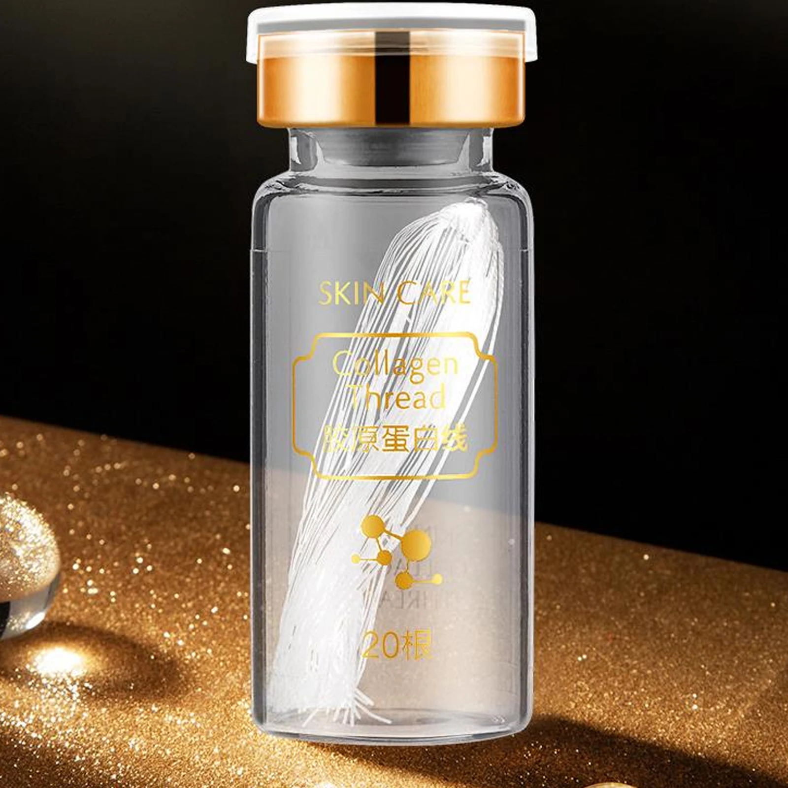 Face Filler Absorbable Collagen Protein Thread Lift Plump Silk Fibroin Line Carving Anti Aging Essence |