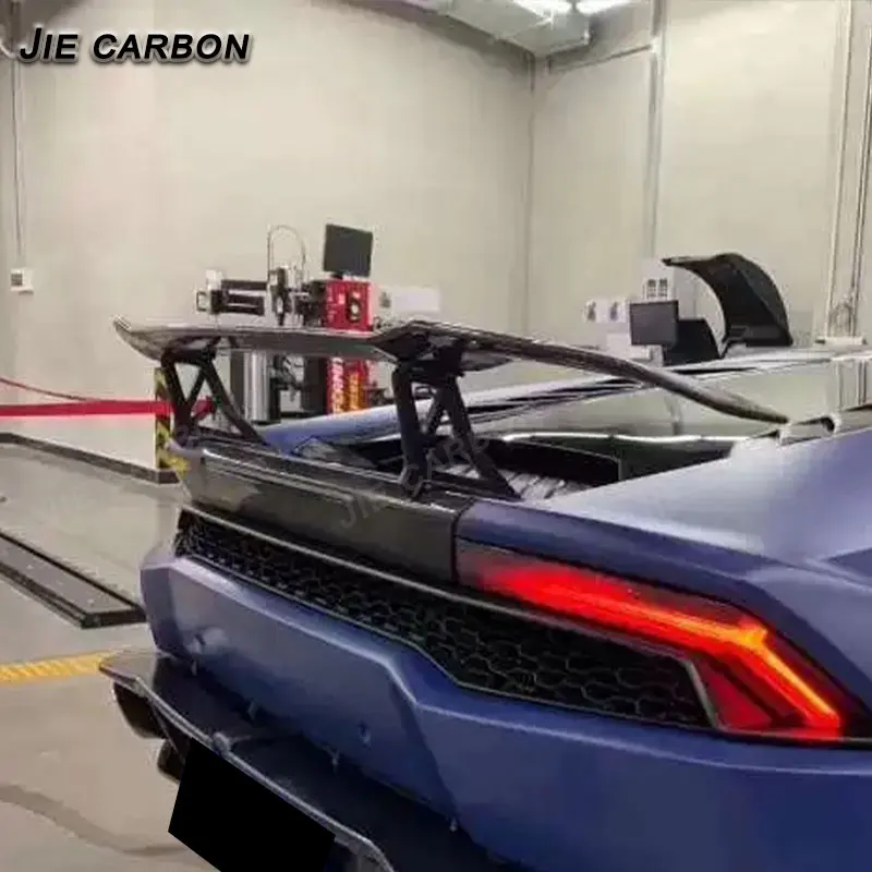 Для Lamborghini Huracan LP580 LP610 DMC стиль сухой задний спойлер из углеродного волокна крыло