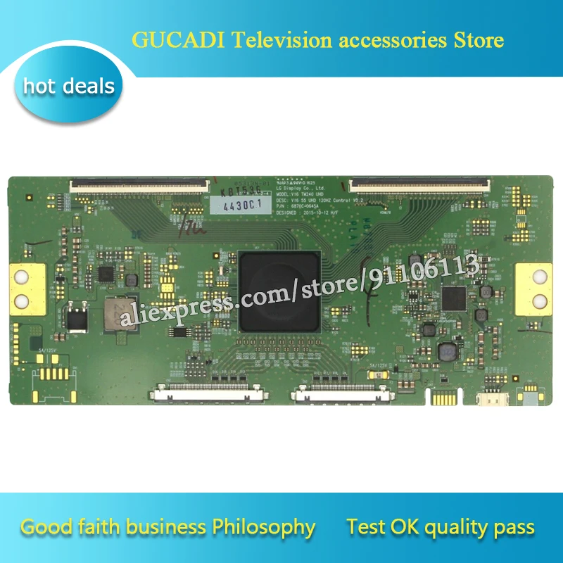 Для 6870C-0645A 120HZ 55 inch 4K TV Logic Board хорошо работает | Электроника