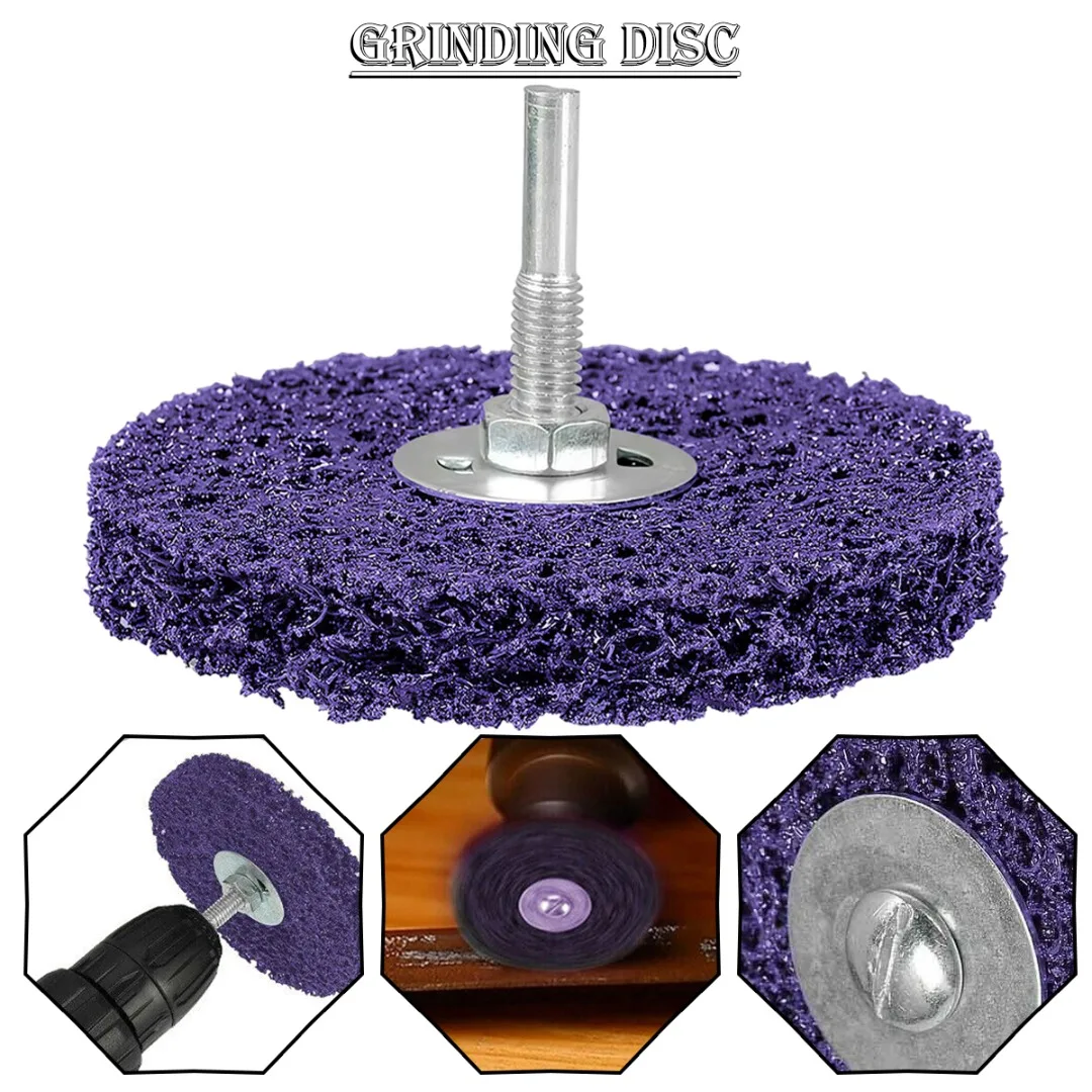 

5 шт. 4-дюймовые полосные диски, Чистые диски для полимерных полос, абразивные угловые шлифовальные машины, инструмент для удаления отслаивающихся материалов краски от ржавчины