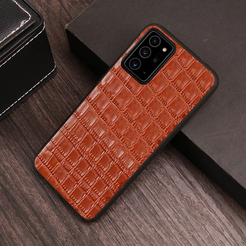 Genuine Leather Cover Case for Samsung Galaxy S21 S22 Ultra S21 S20 FE S9 S10 S22 Plus S8 Note 20 10 A51 A52 A52S 5G A71 A32 A12