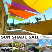 outdoor waterproof sunshade sail awnings for garden sun shade sail beach tent camping canopy yard sails pool patio sun shelter