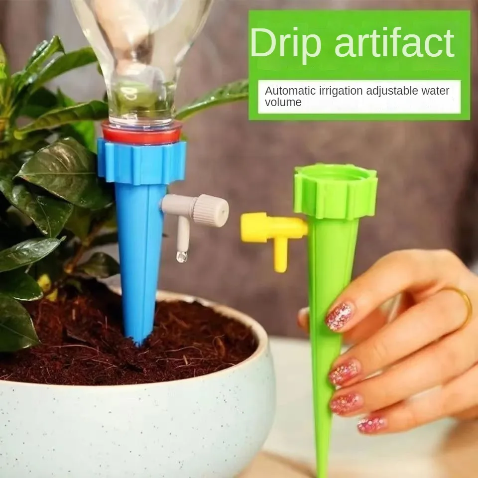 

10Pcs/5pcs Self-Watering Kits Automatic Waterers Drip Irrigation Indoor Plant Watering Device Plant Garden Gadgets Creative