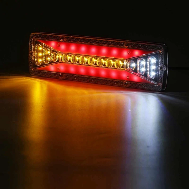 1 шт. 12 В задний фонарь светодиодные динамические фонари для грузовиков задние