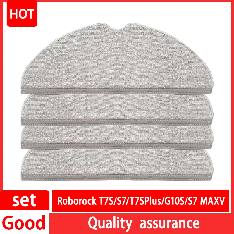 

For Roborock S7/S7 MaxV mop Cloth Accessories Xiaomi T7S PLUS Washable Cleaning rag Robot Vacuum Cleaner Replaceable Parts