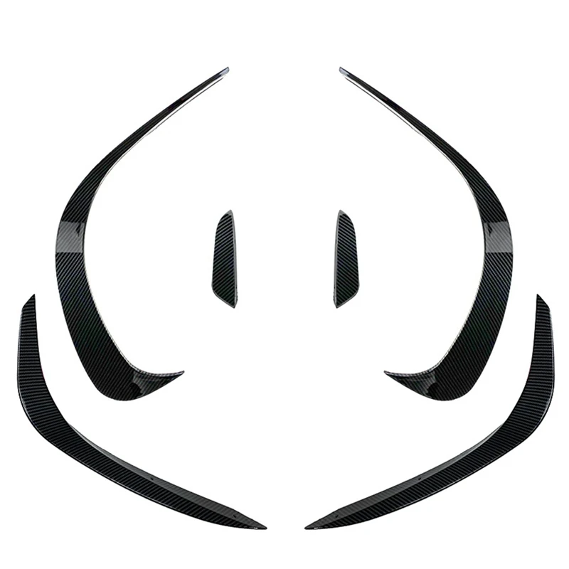 

6 шт., передний бампер, боковой разветвитель, спойлер, надувной нож для Mercedes-Benz C-Class W206 2021 2022 C200 C260 C300