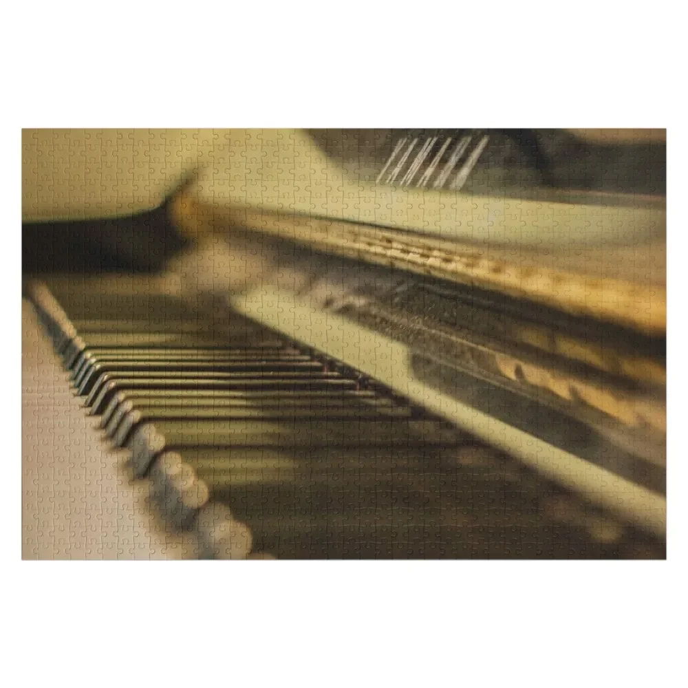 Пазл на фортепиано для взрослых деревянный персонализированный подарок пазл