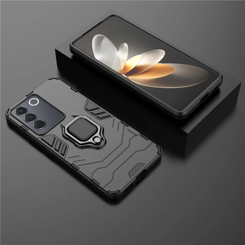 For Vivo S16 Pro Case Vivo S16E S16 Pro Cover Shockproof Armor Hard PC Holder Silicone Bumper For Vivo S16E S16 Pro Fundas