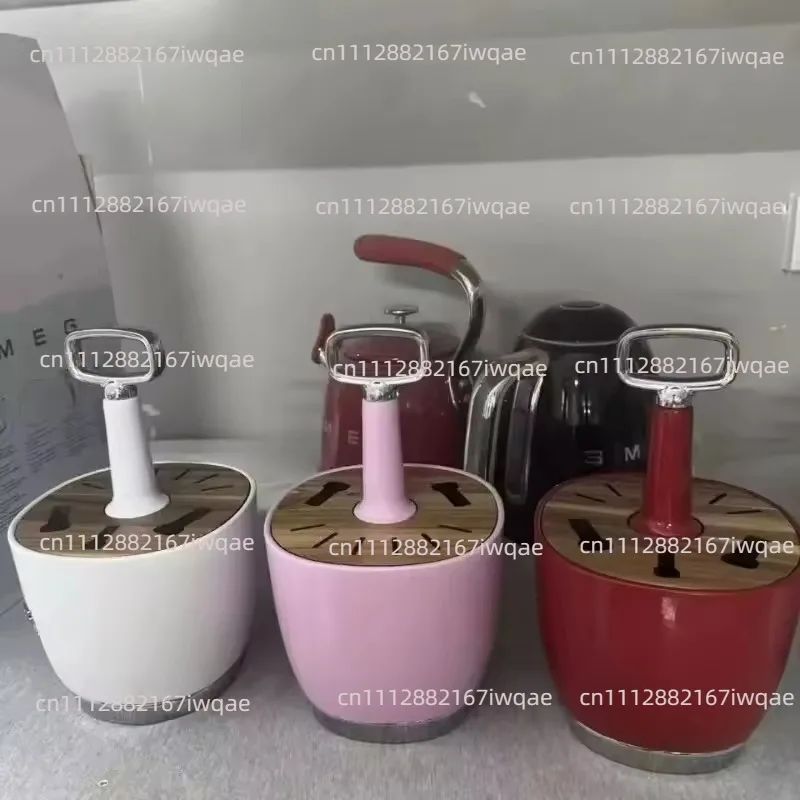 Фото Подставка для столовых приборов из нержавеющей стали для Smeg: ретро-органайзер для ножей, вилок и ложек для дома и кухни №4