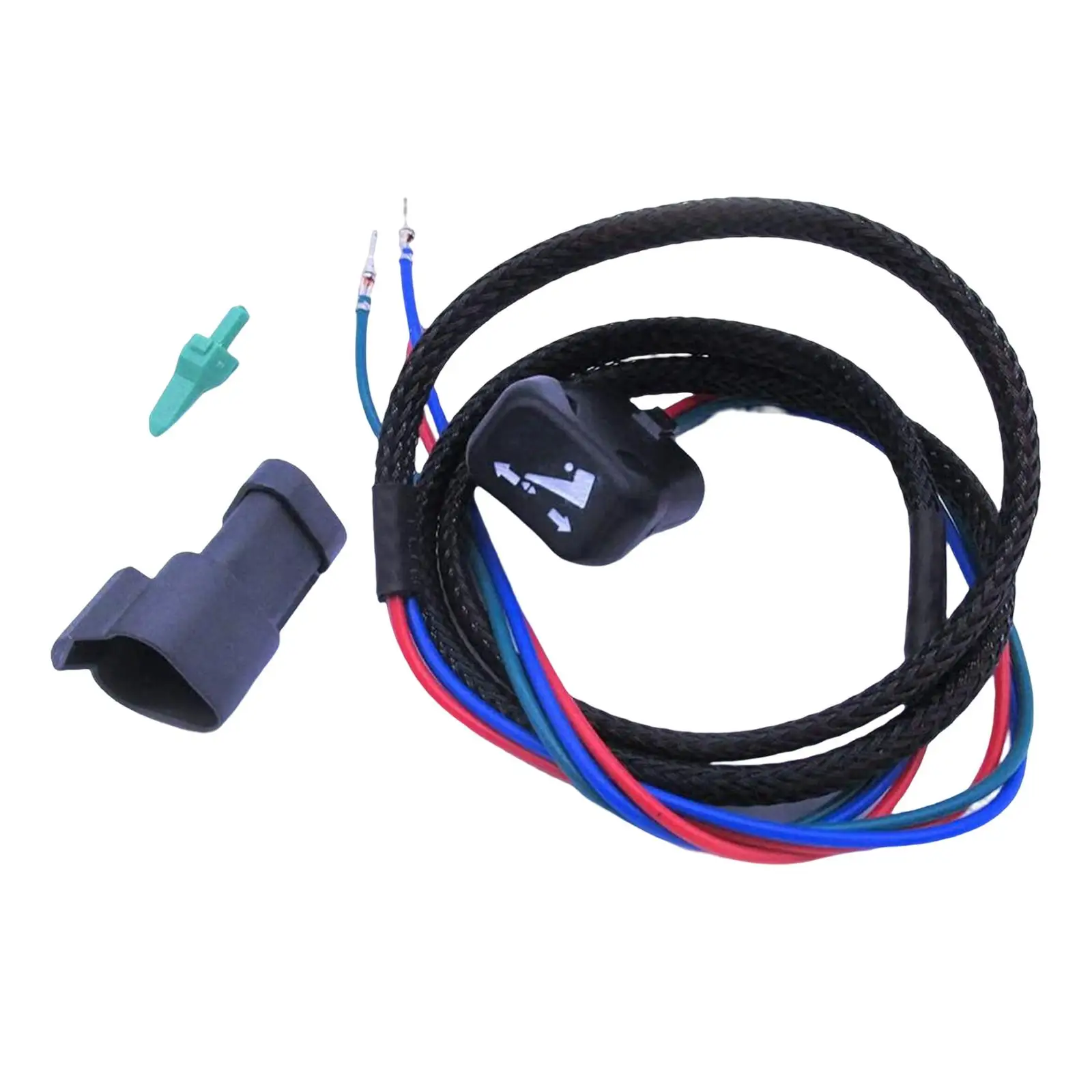 

Trim and Tilt Switch Assembly Kit 5007485 for Evinrude Johnson Outboard Marine Boat Accessory Plug and Play Black Durable