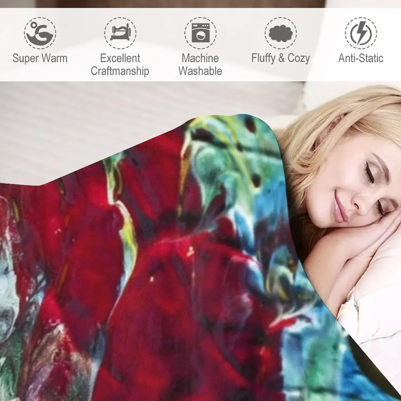 Chon: Одеяло для выращивания летнее одеяло диванов фланелевые одеяла