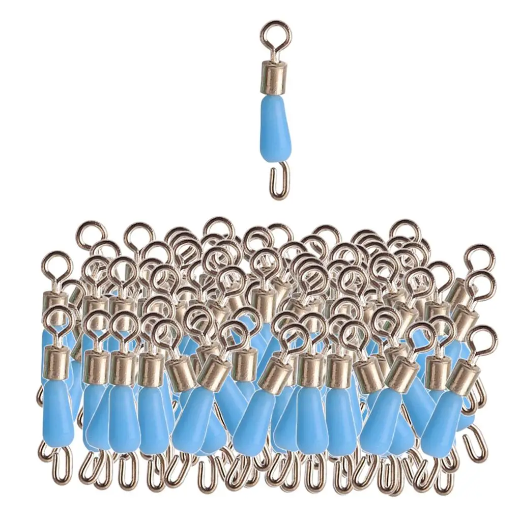 

Metal High Strength Fishing Swivels Fishing Line Connector with Solid Rings