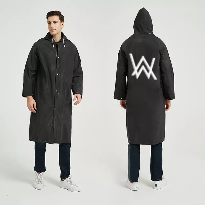 

NEW Fashion Rain Coat Women Men's Raincoat Man poncho Black Rain Coat Waterproof Rain Jacket Capa De Chuva Chubasquero