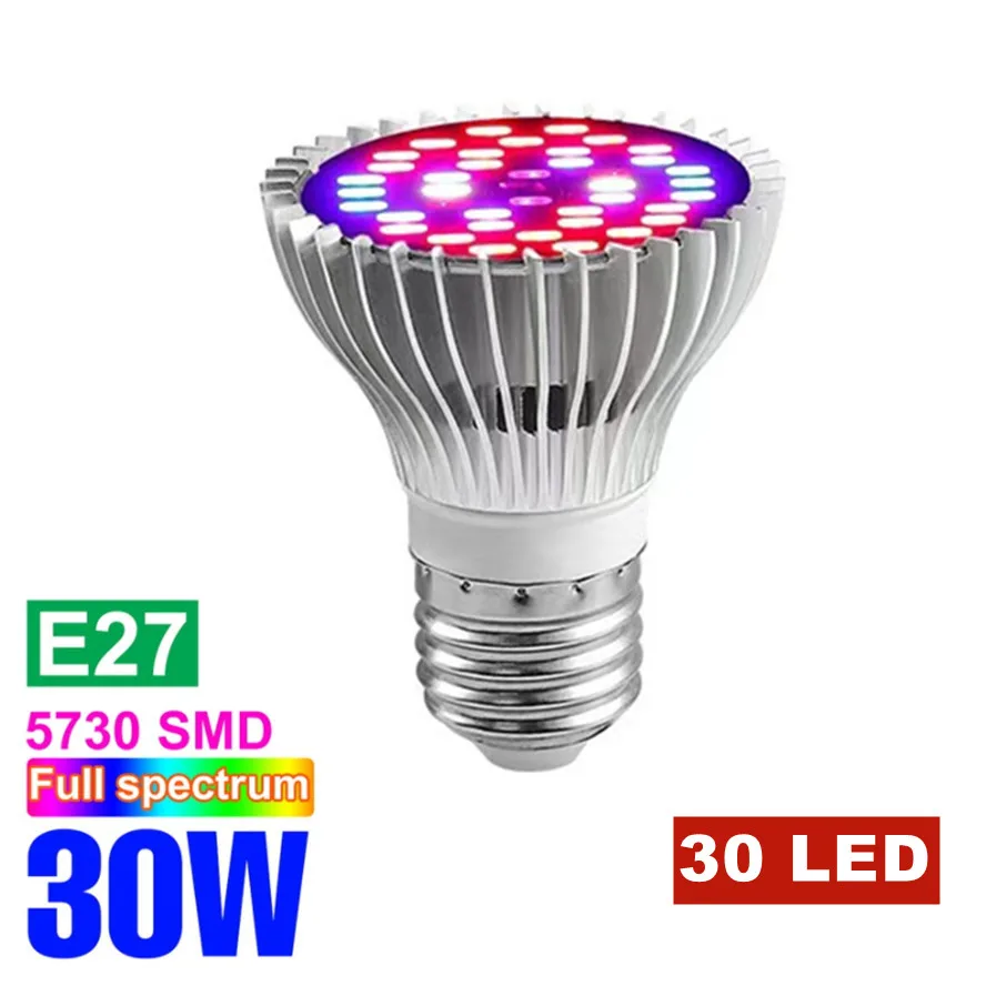 

Светодиодный ная фитолампа полного спектра, фитолампа E27 лампа в форме растения E14, УФ-лампа для теплиц, цветов, семян светодиодный Светодиодная лампа для гидропонного роста