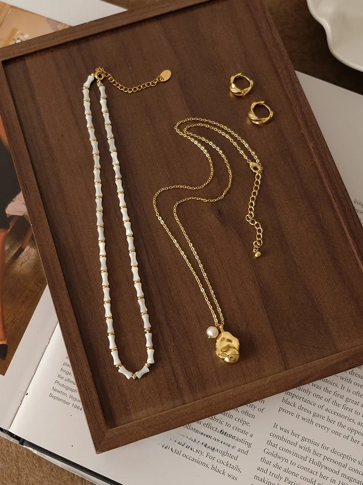 Марокко Ретро модная нерегулярная цепочка для свитера изысканное металлическое