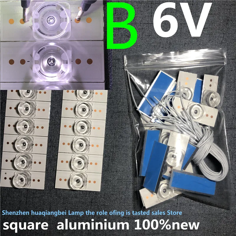 Светодиоды для ремонта телевизоров RHX CL-40-D307-V3 3в или 6в