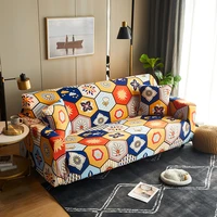 elastic magic sofa cushion cover for living room bohemian printed stretch couch slipcover for sofas 2 3seater armchair protector