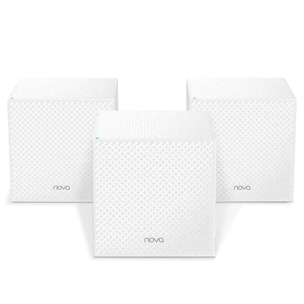 

Tenda MW12 NOVA Whole Home Mesh Wi-Fi System Tri-Band AC2100 Router/Extender Repeater Replacement, 100+ Devices Seamless Roaming