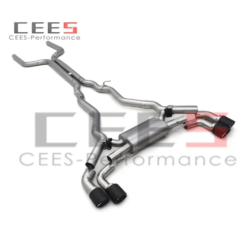 Фото Cees Catback выхлопная система для BMW M5 F90 4.4T 2018-2023 Performance SUS304/титановая выхлопная труба глушитель побег выхлопные трубы №3
