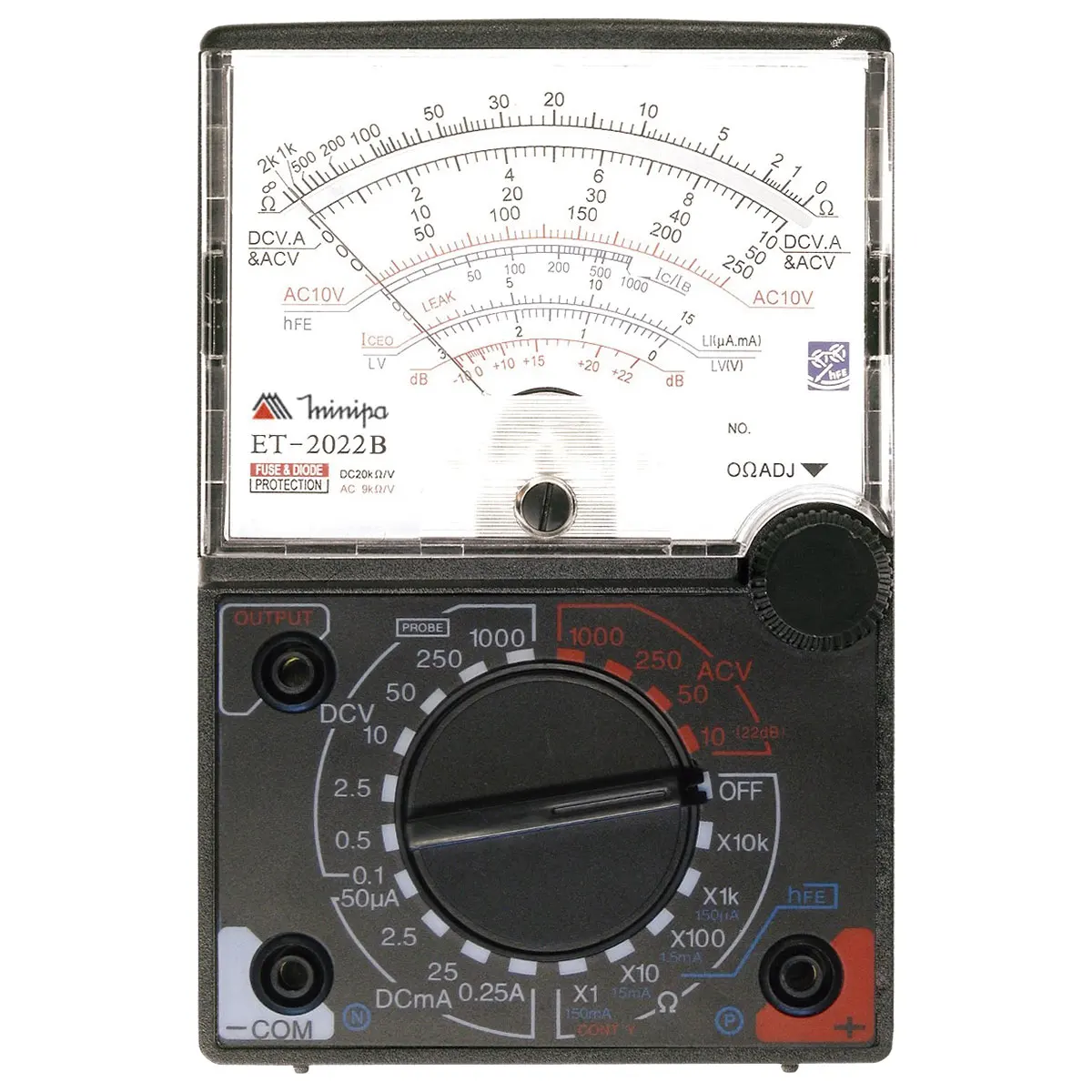 

MULTIMETRO ANALÓGICO ET-2022B