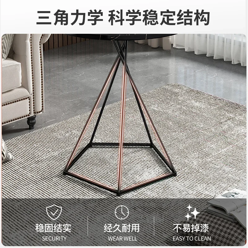 Итальянский дизайн кофейный диван столики для гостиной современные