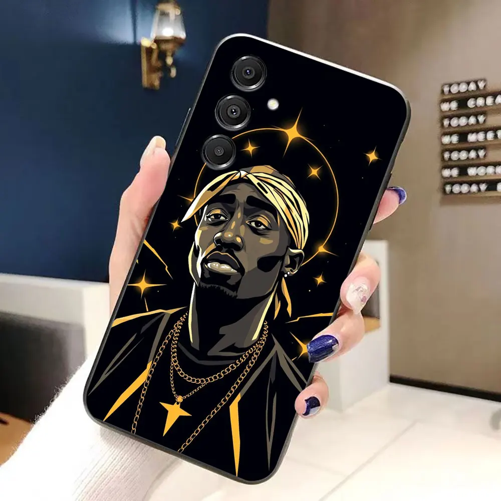 Фото Чехол для телефона 2pac Tupac Yinuoda Rapper для Samsung A14 A15 A16 A17 A22 A23 A32 A27 A36 A37 A51 A52 A54 A55 A56 A57 A72 A73 №2