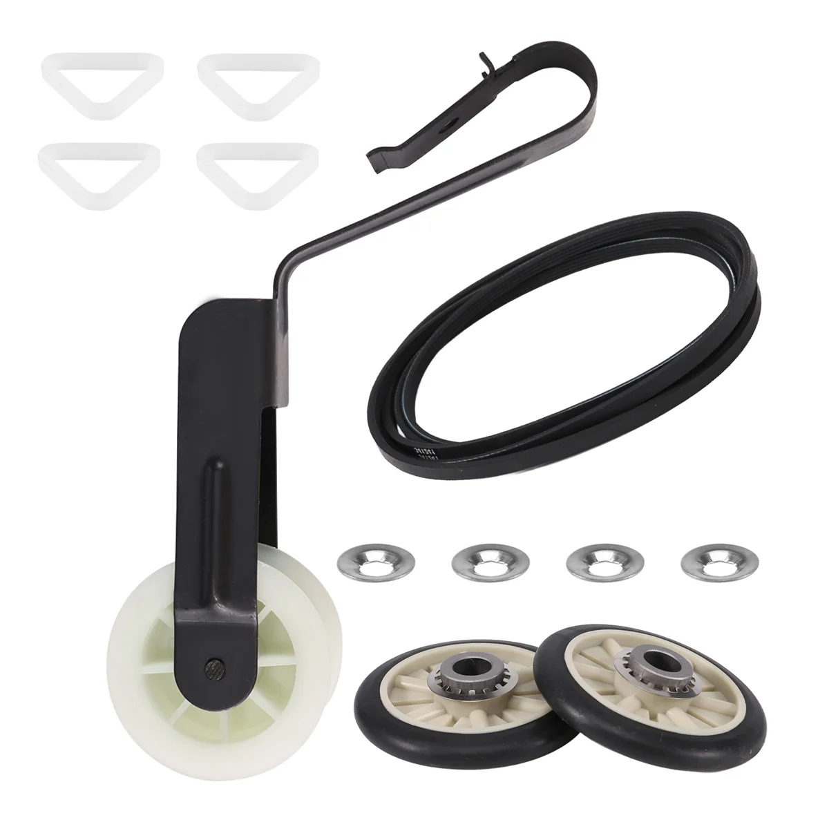 Набор роликов для сушильной ленты гидромассажа Kenmore WPW10314173 W10314171 4392065 WP4392065 691366 341241