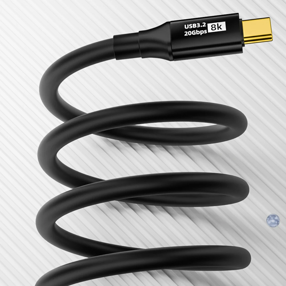 Кабель зарядный PD 100 Вт с USB Type-C на C кабель для быстрой зарядки шнур зарядного