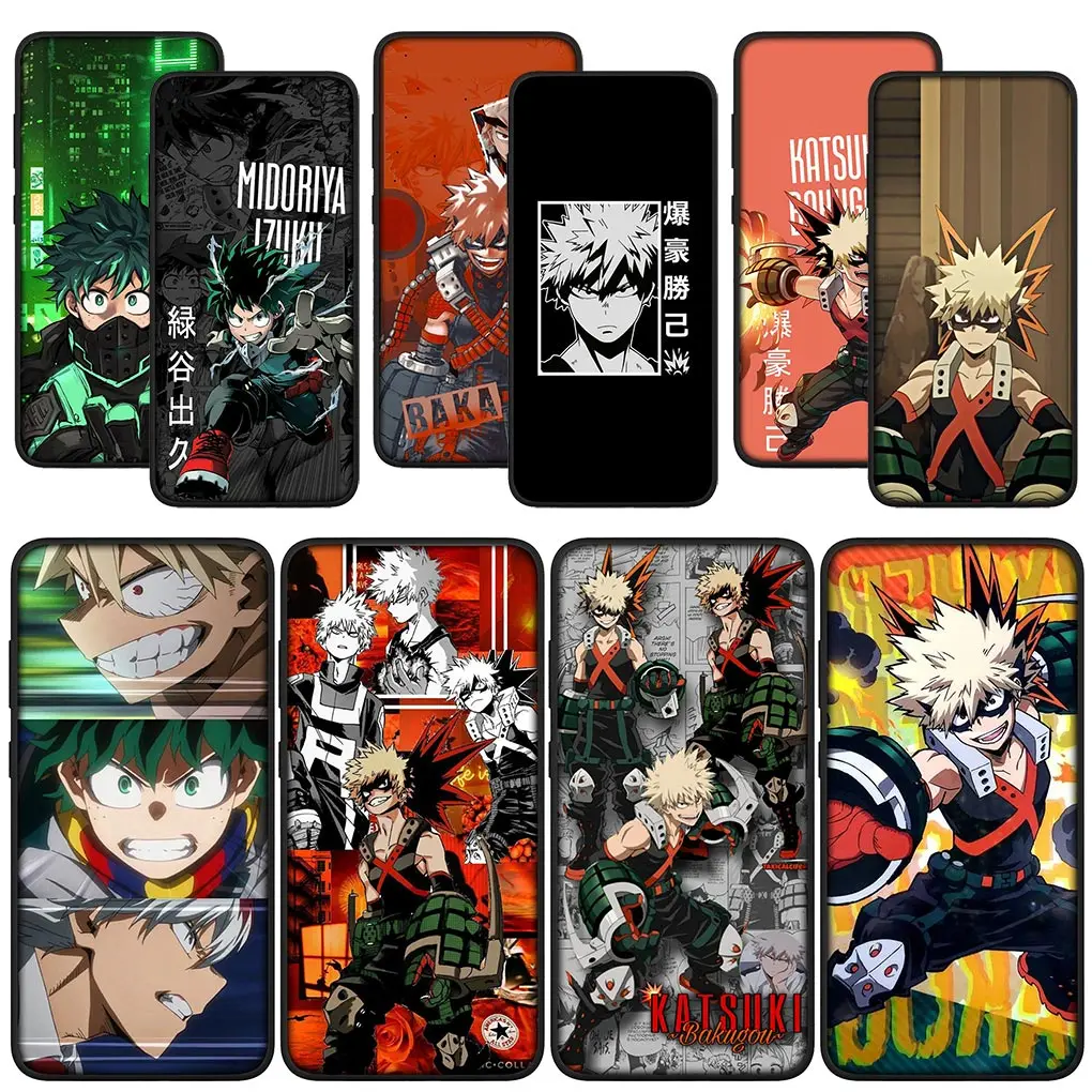 Чехол для телефона Deku Bakugou Todoroki моя геройская Академия Xiaomi Redmi Note 13 8 7 12 Pro A3 13C 12C 8A 7A