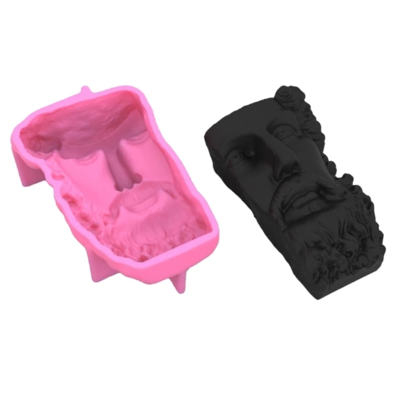 

Western Statue Decor Silicone Mold Epoxy Resin DIY Decoration Making Soap