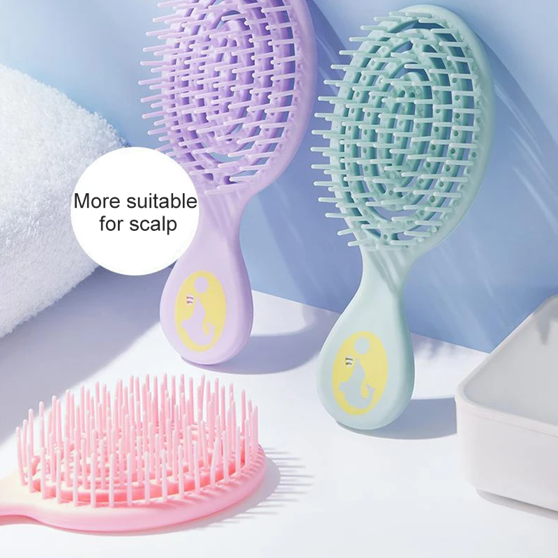 Новинка мини-щетка для массажа кожи головы щетка распутывания дорожная Щетка