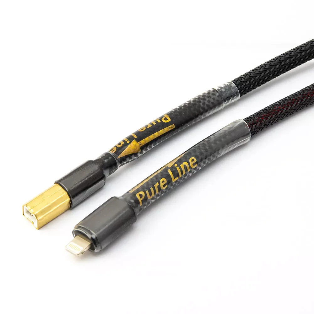 

MOGAMI 2534 usb dac cable Lightning to type b hifi Stereo cable Data audio digital Cable for mobile iphone13 dac [pureline]