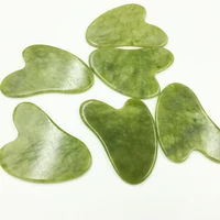 jade gua sha natural stone gouache scraper board meridian muscle relaxation face massager lift body slimming massage skin care