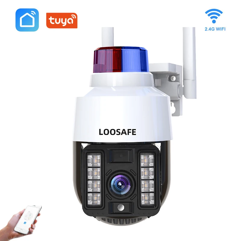 

1080P 5MP Tuya Smart Mini WiFi IP Camera Indoor Wireless Security Home CCTV Surveillance Camera 5MP With Auto Tracking