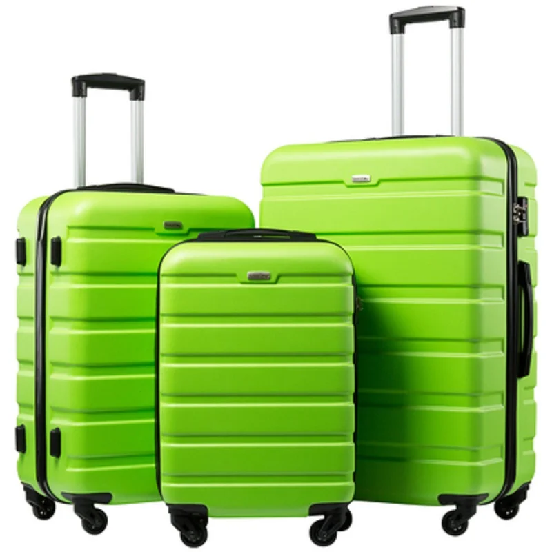 20"24"28" Inch Brand Suitcase Sets 3 Pieces Hard Trolley Cas